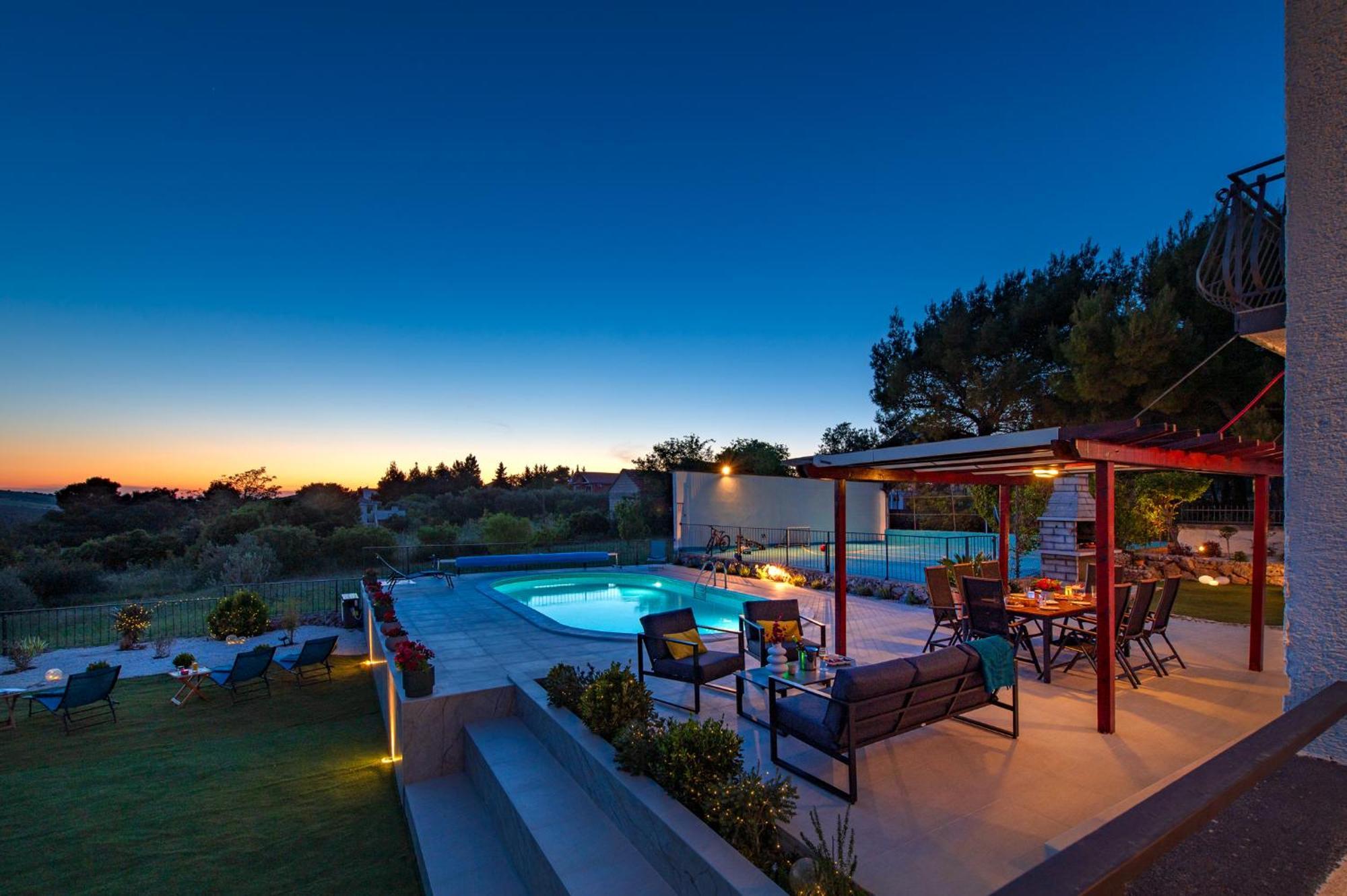 Villa Plenca - Heated Pool ! Šibenik Exterior foto